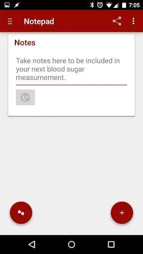 Blood Glucose Tracker Screenshots