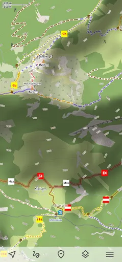 Capturas de tela do Trekarta - offline outdoor map