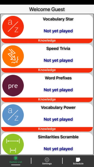 Word Games Pro স্ক্রিনশট