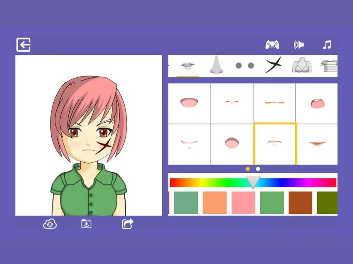 Capturas de tela do Avatar Maker: Chibi iPad 