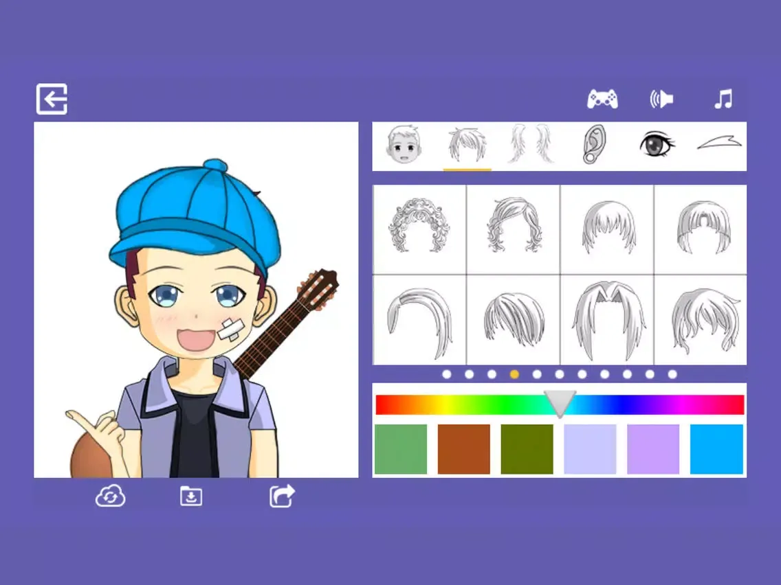 Capturas de tela do Avatar Maker: Chibi iPad 