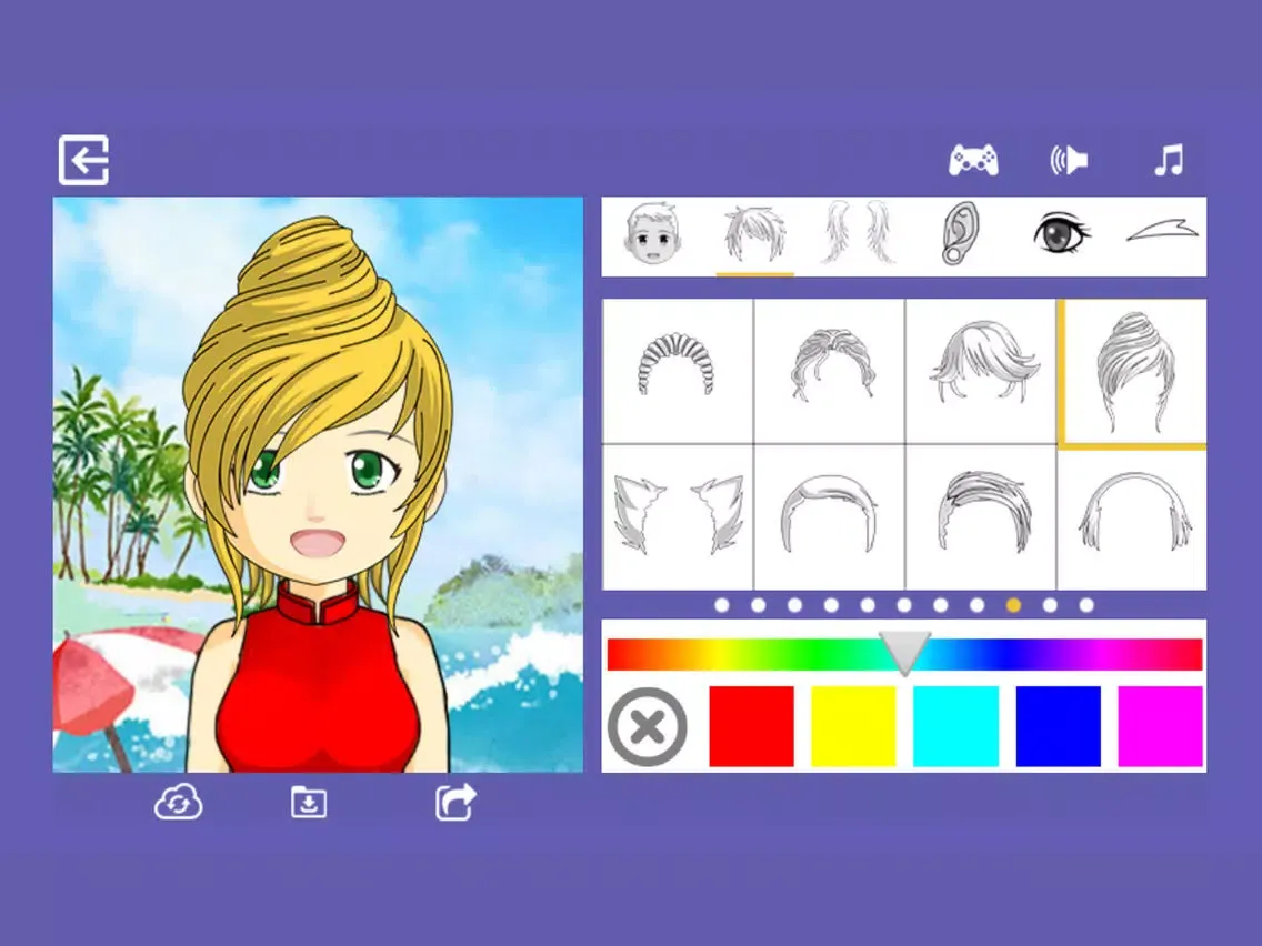 Capturas de tela do Avatar Maker: Chibi iPad 