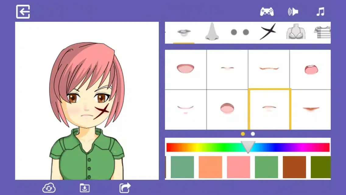 Capturas de tela do Avatar Maker: Chibi