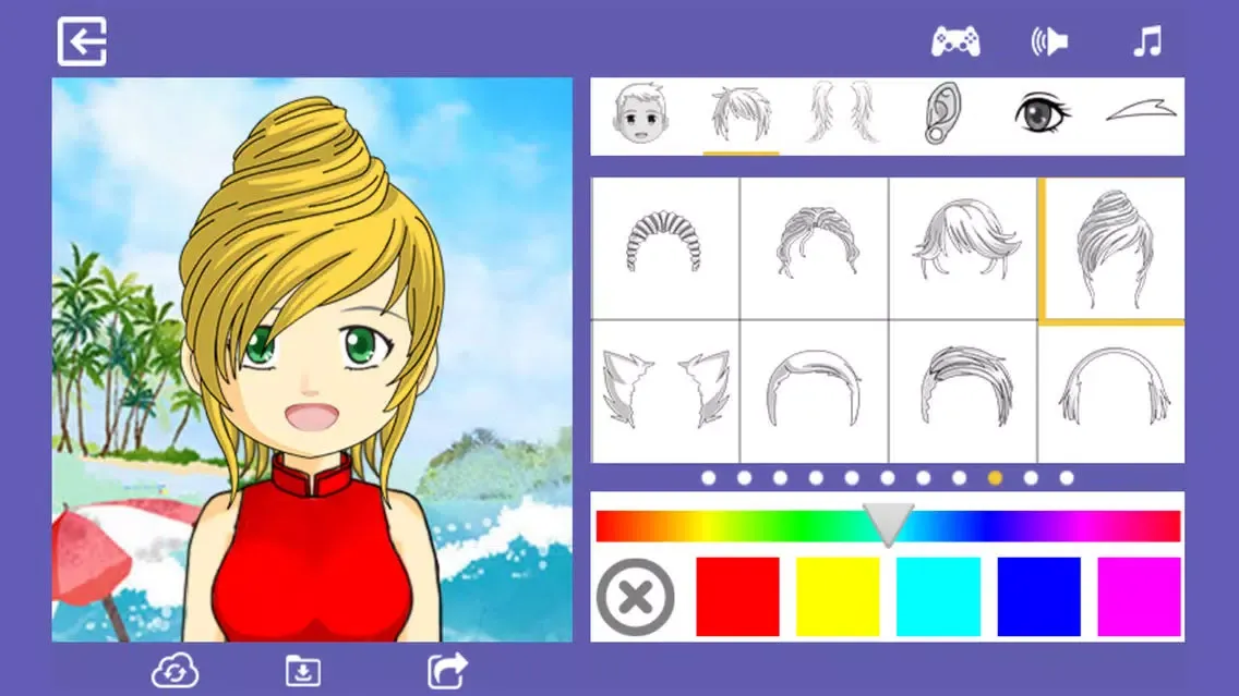Capturas de tela do Avatar Maker: Chibi