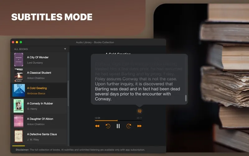 Audiobook Player: Ebooks Screenshots