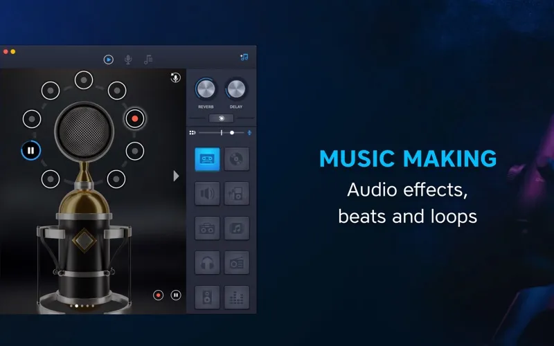 Capturas de pantalla de Pro Microphone: Audio Recorder