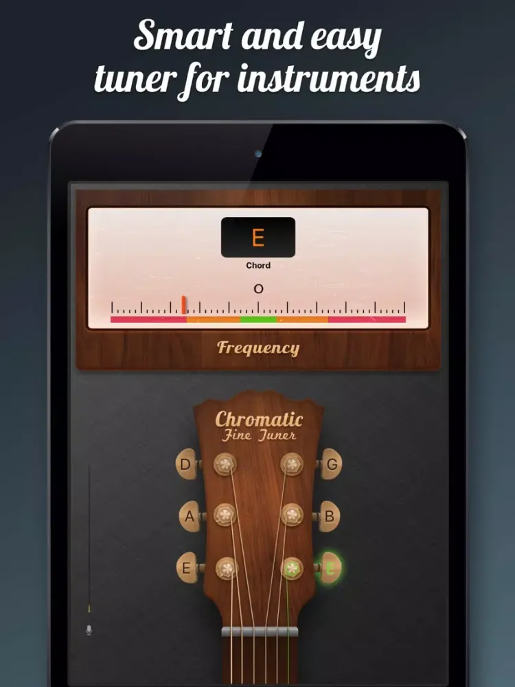 Epic Tune - Chromatic Tuner iPad  Screenshots