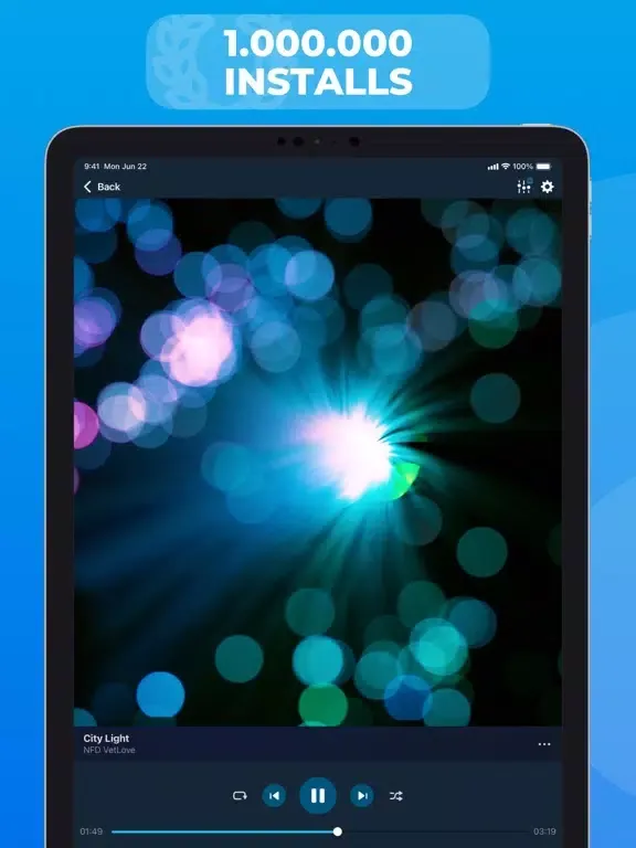 Zrzuty ekranu Music Paradise Player EQ iPad 