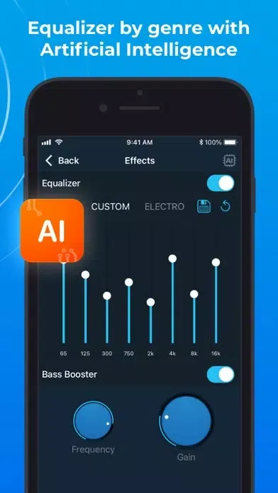 Zrzuty ekranu Music Paradise Player EQ