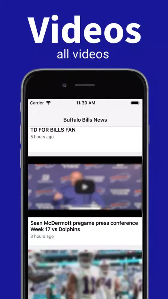 Buffalo Football News: Bills Screenshots