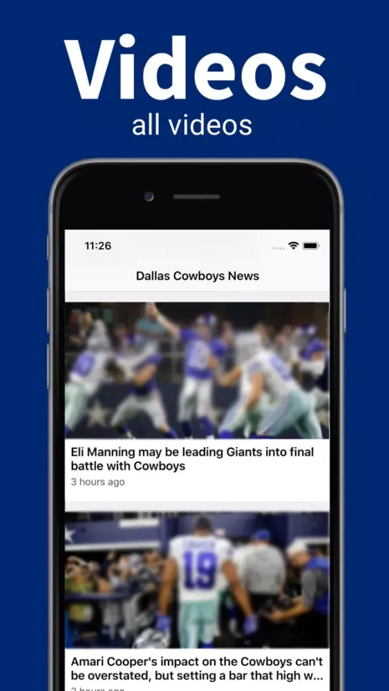 Dallas Football News: Cowboys Screenshots