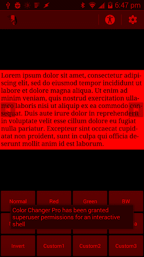 Color Changer Pro [root] Screenshots2
