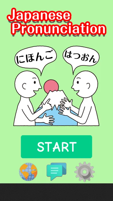 Captures d'écran de Japanese pronunciation training created by Japanese people