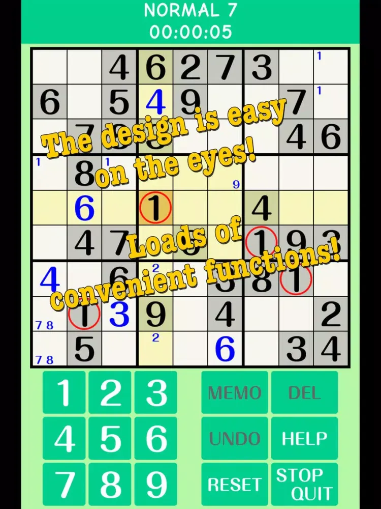 Tangkapan layar Sudoku Puzzle for Everyone iPad 