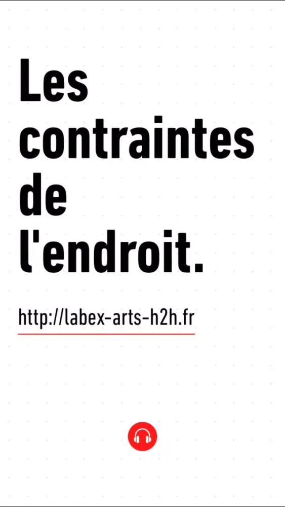 Les contraintes de l'endroit 스크린샷