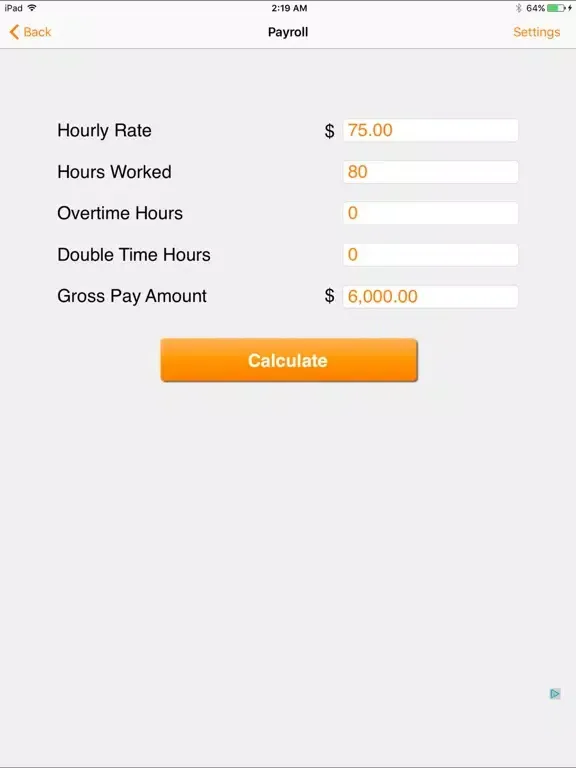 Paycheck Lite : Mobile Payroll iPad  স্ক্রিনশট