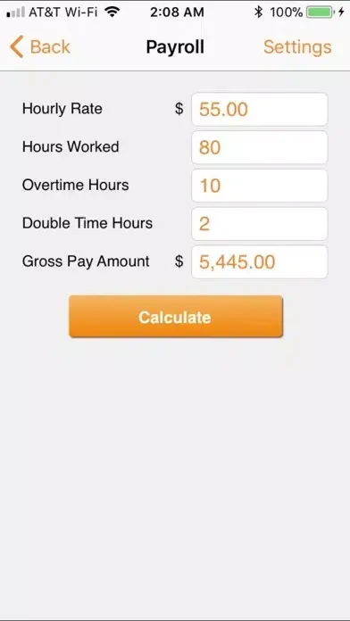 Paycheck Lite : Mobile Payroll স্ক্রিনশট