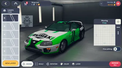 Capturas de pantalla de Drag Racing 3D: Streets 2