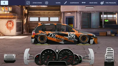 Tangkapan skrin Drag Racing - Streets
