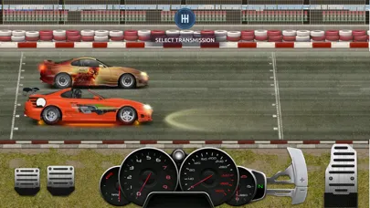 Tangkapan skrin Drag Racing - Streets