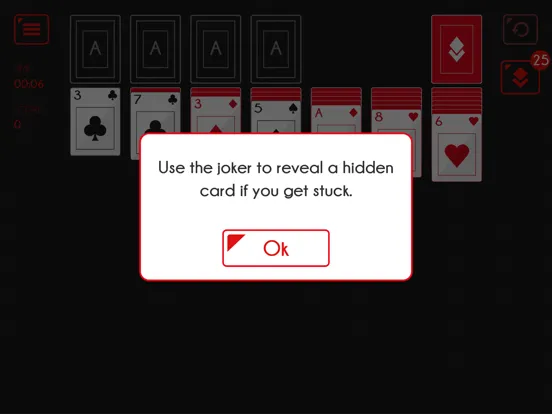 Zrzuty ekranu Solitaire - Klondike Redstone iPad 