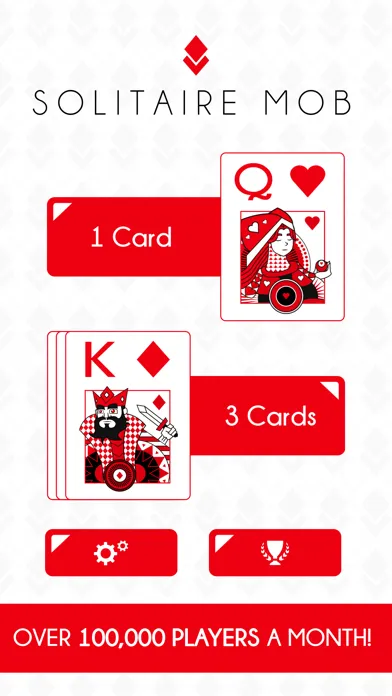 Zrzuty ekranu Solitaire - Klondike Redstone