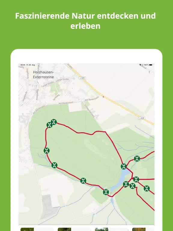 Скриншоты Externsteine Nature Trails iPad 