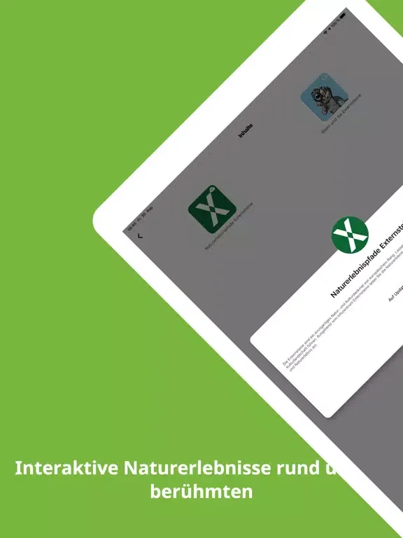 Скриншоты Externsteine Nature Trails iPad 