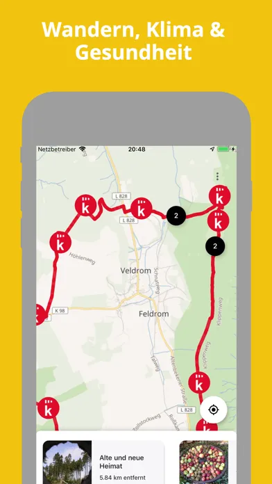 Capturas de pantalla de KlimaErlebnisWandern