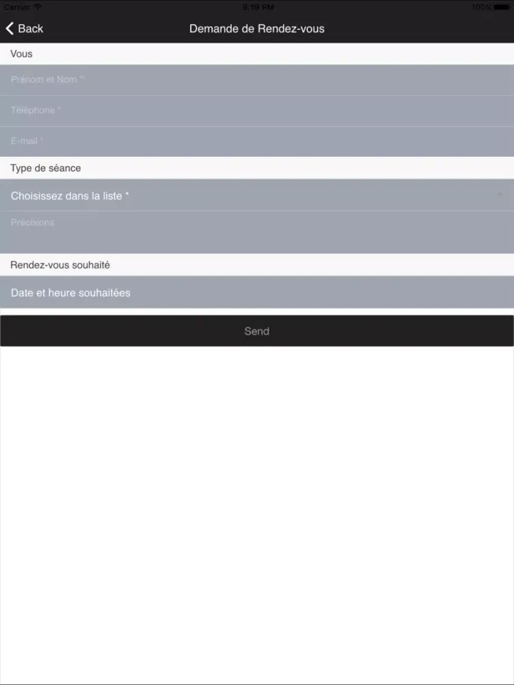 Anita Nouteau iPad  Ekran Görüntüleri