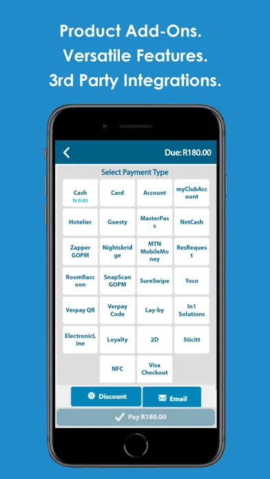 Screenshot di TallOrder Cloud Point of Sale