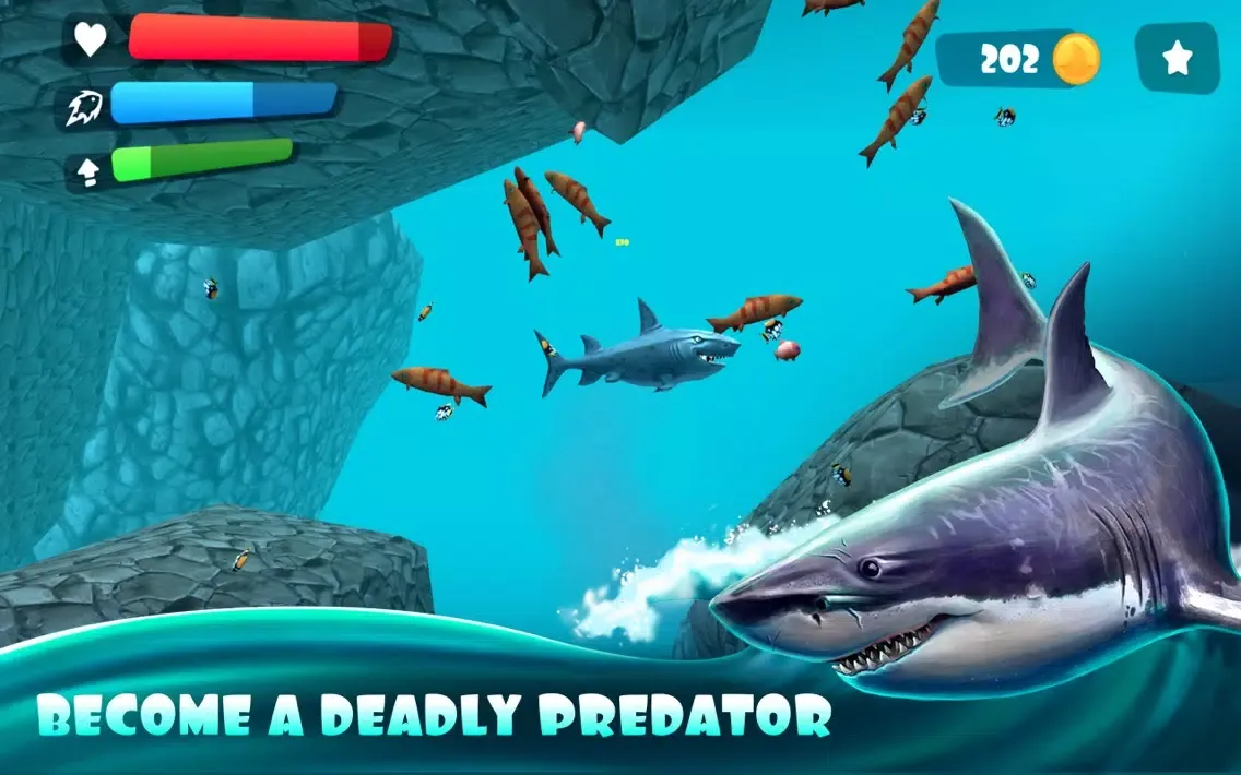 Hunting Shark Simulator 3D Screenshots