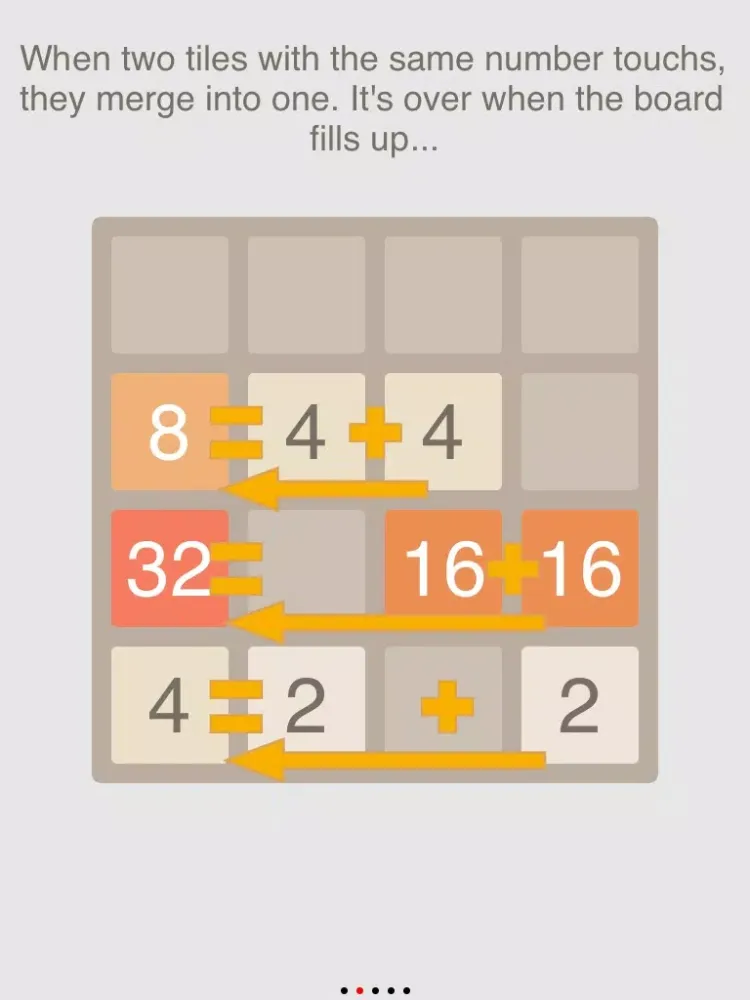 2048 vs iPad 应用截图