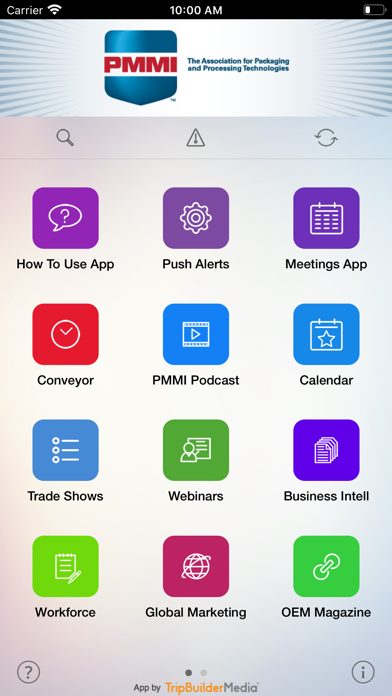 Tangkapan layar PMMI Member App