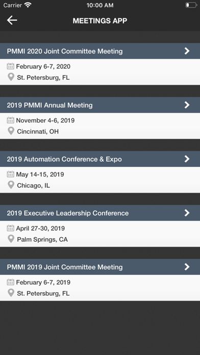 Tangkapan layar PMMI Member App