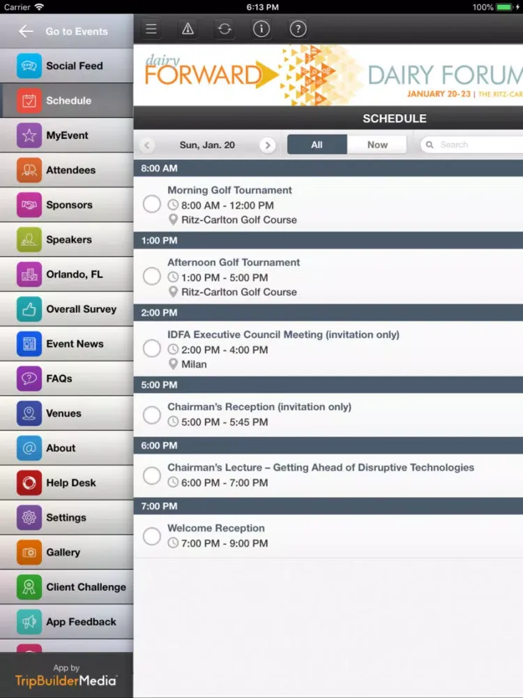 Dairy IDFA iPad  Screenshots
