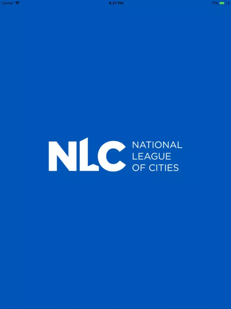 ภาพหน้าจอของ National League of Cities iPad 