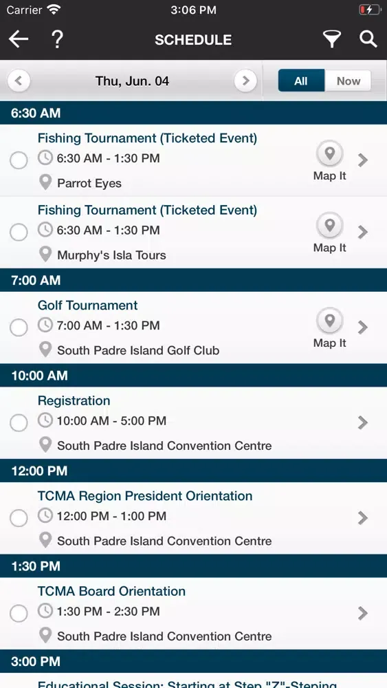 Texas City Management Assoc. Screenshots