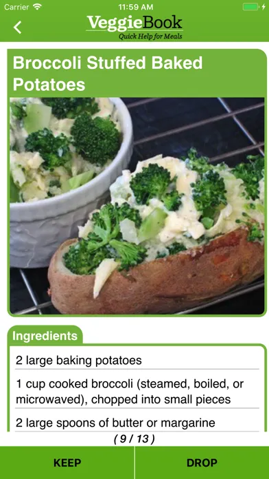Скриншоты VeggieBooks