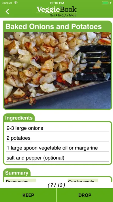 Скриншоты VeggieBooks