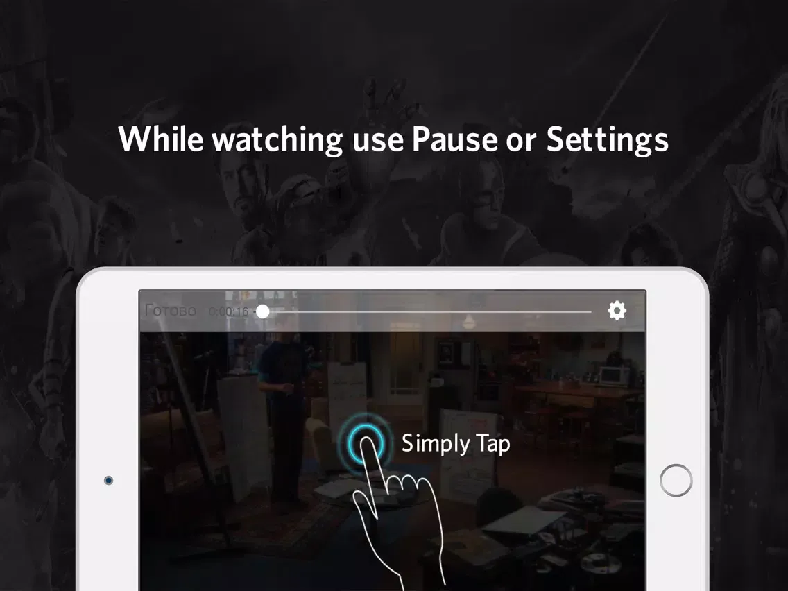 Yapo Video Player: Learn Foreign Language Easy With Your Favorite Movies and Series iPad 应用截图