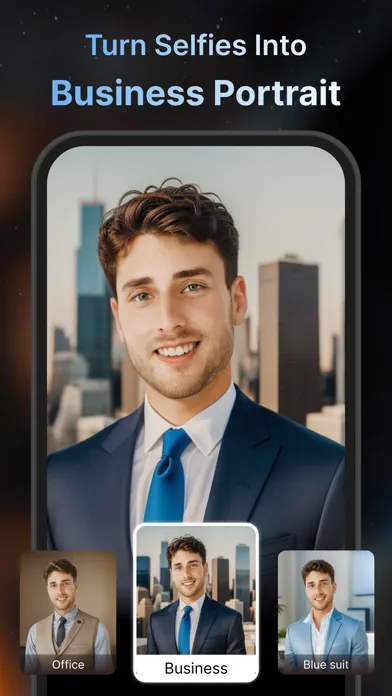 Captures d'écran de AI Headshot & AI Avatar