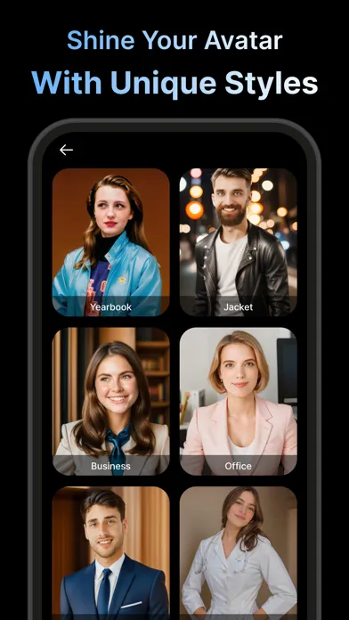 Captures d'écran de AI Headshot & AI Avatar