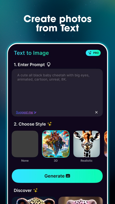 GenArt: AI Art Generator应用截图
