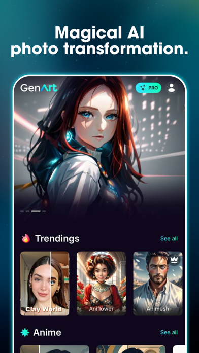 GenArt: AI Art Generator应用截图