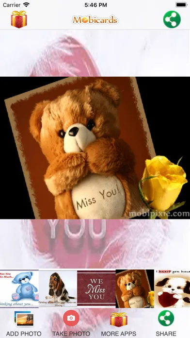 صور Miss You eCard & Greeting