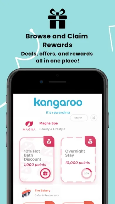 Capturas de pantalla de Kangaroo Rewards