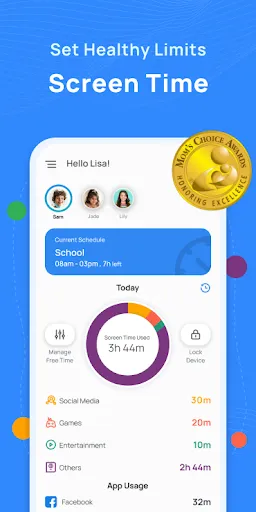 Zrzuty ekranu Parental Control App - Mobicip