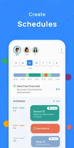 Zrzuty ekranu Parental Control App - Mobicip