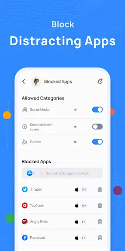 Zrzuty ekranu Parental Control App - Mobicip